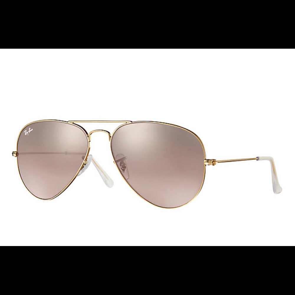 Used Ray Ban Aviators RB3025 small size 55-14